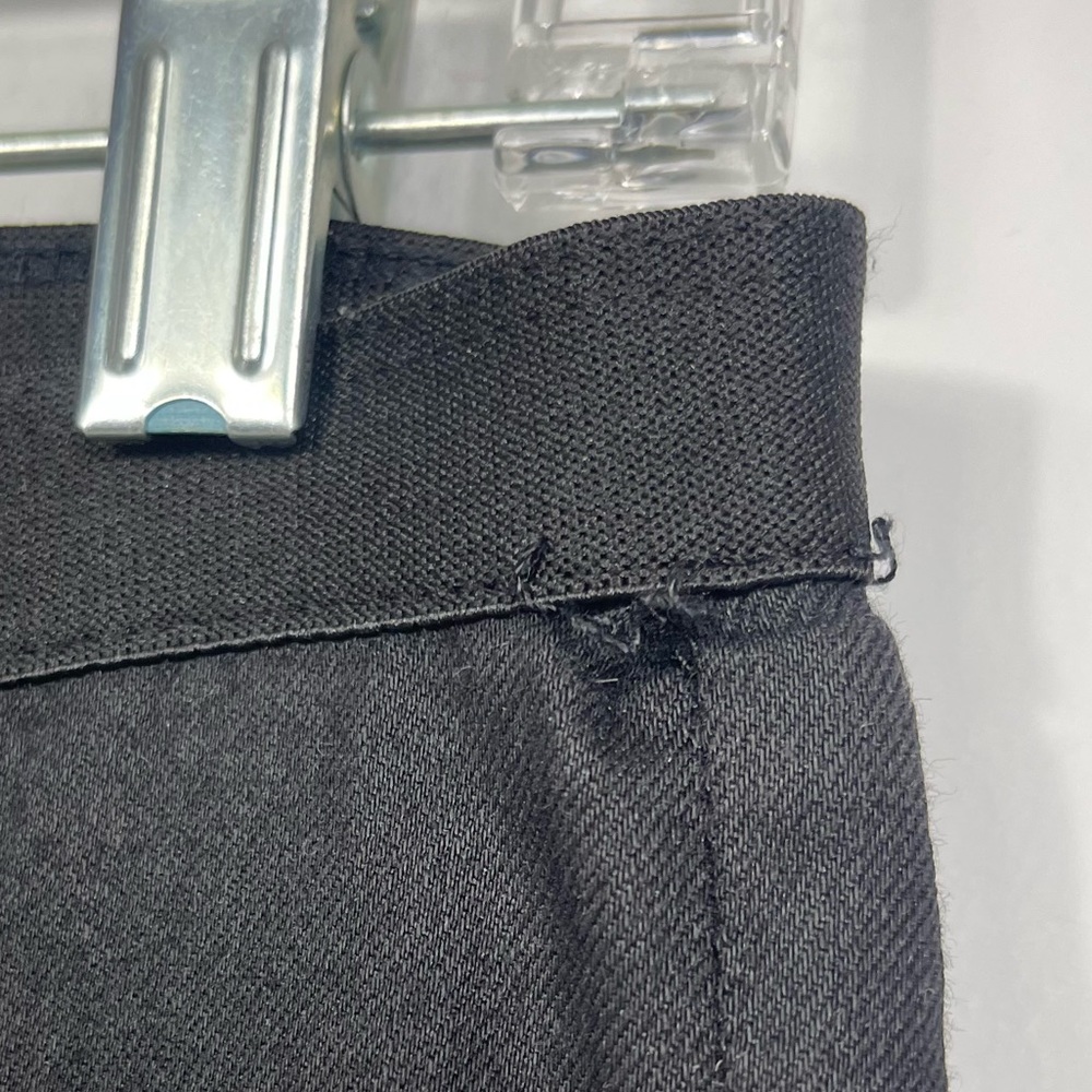 Helmut Lang Black Coated Cotton Blend Skinny Leg Jegging Jeans Pull On Pants 27 - Picture 15 of 16